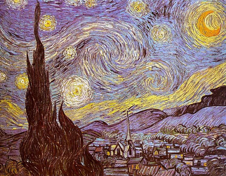 Vincent van Gogh The Starry Night Saint-Remy